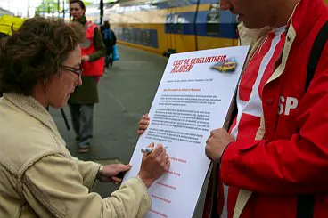 Afbeelding protest red de zorg