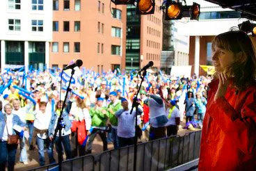 Afbeelding protest red de zorg