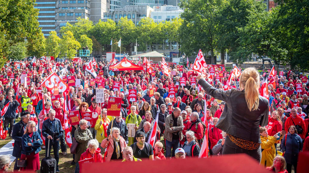 Afbeelding protest red de zorg