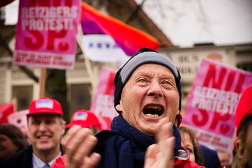 Afbeelding protest red de zorg