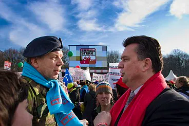 Afbeelding protest red de zorg