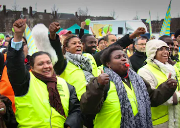 Afbeelding protest red de zorg