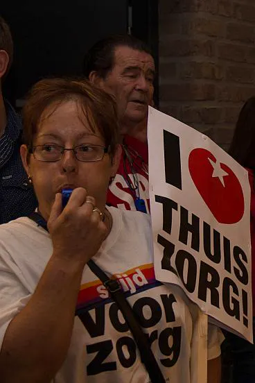 Afbeelding protest red de zorg