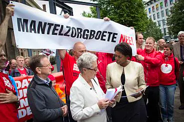 Afbeelding protest red de zorg
