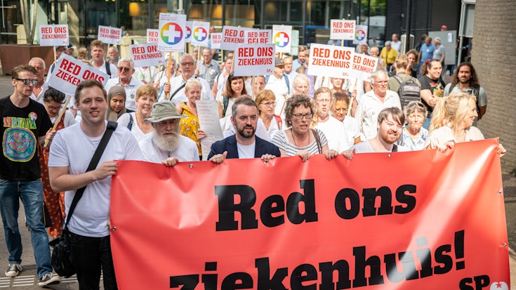 Het ziekenhuis dichtbij