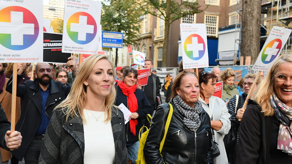 Afbeelding protest red de zorg