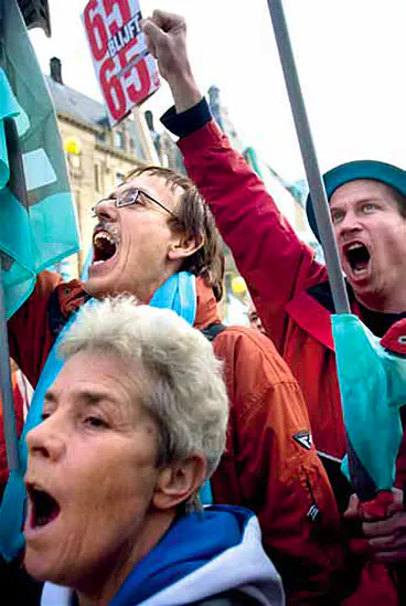Afbeelding protest red de zorg