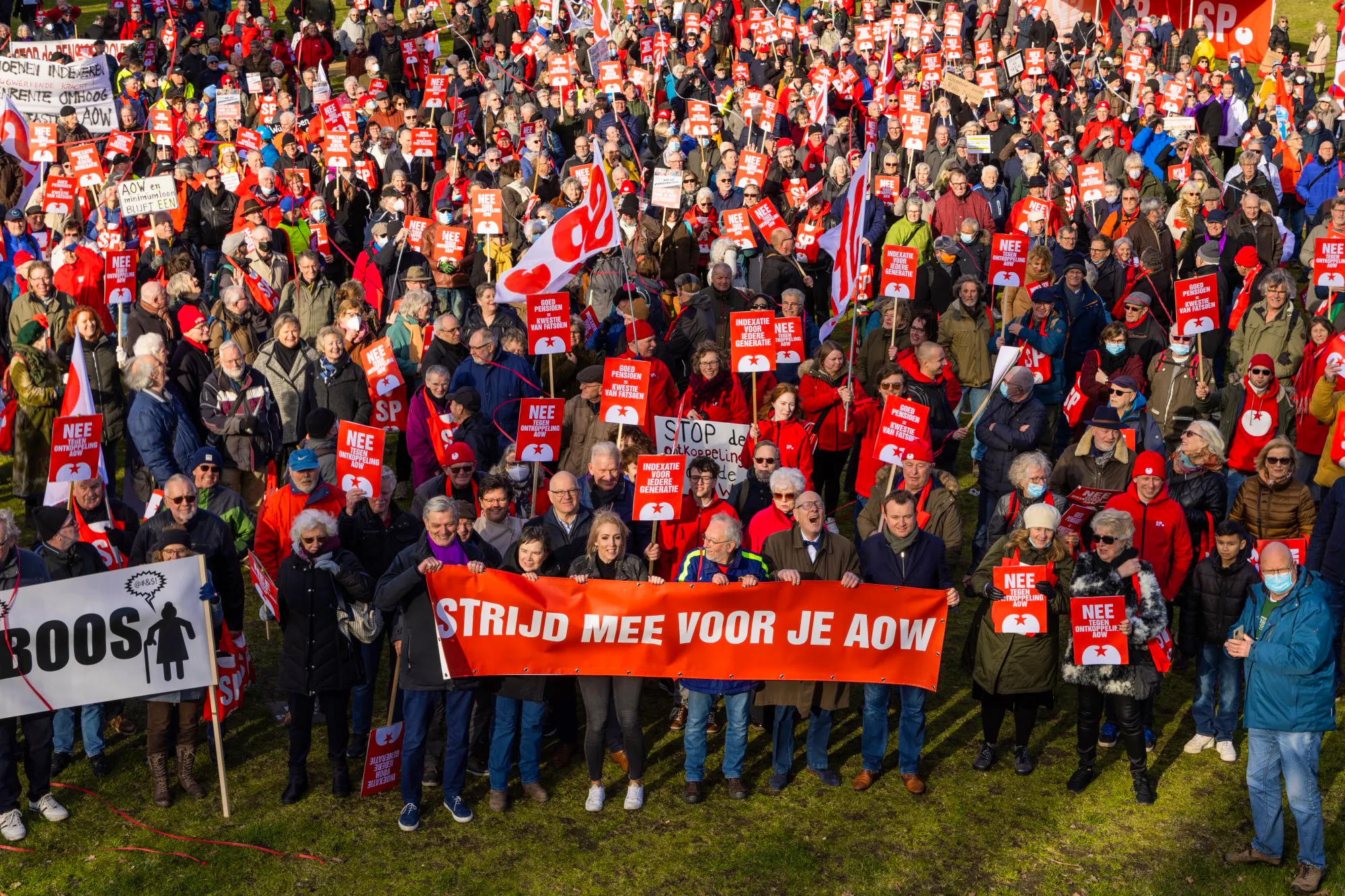 Afbeelding protest red de zorg
