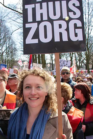 Afbeelding protest red de zorg