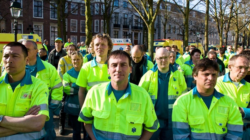 Afbeelding protest red de zorg