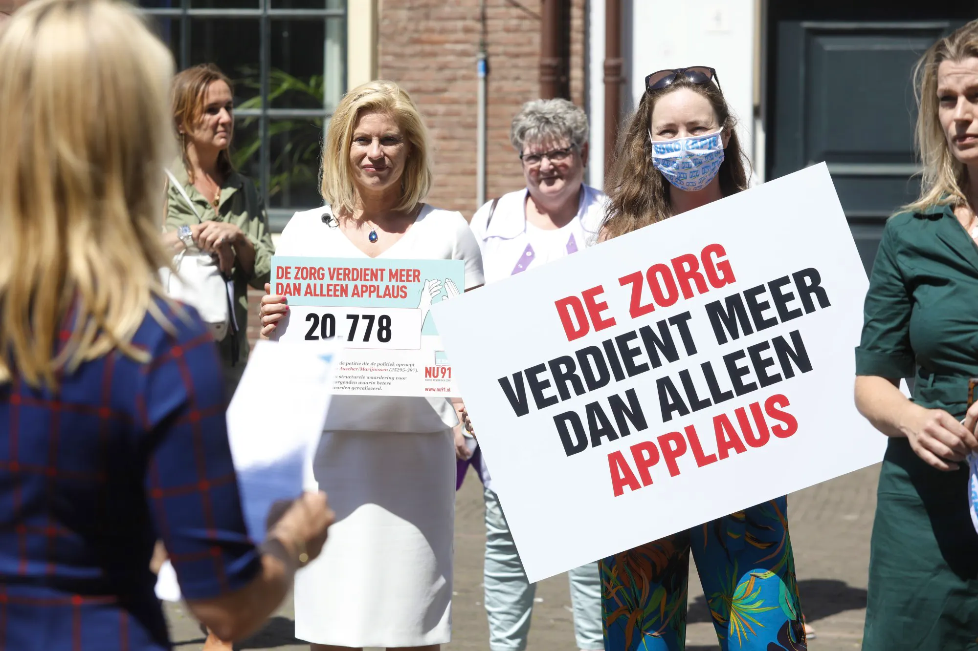 Afbeelding protest red de zorg