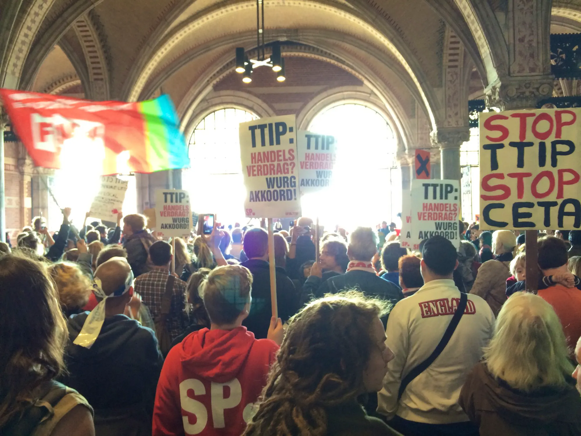 Afbeelding protest red de zorg