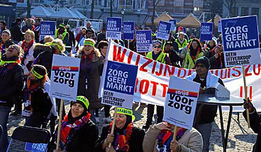 Afbeelding protest red de zorg