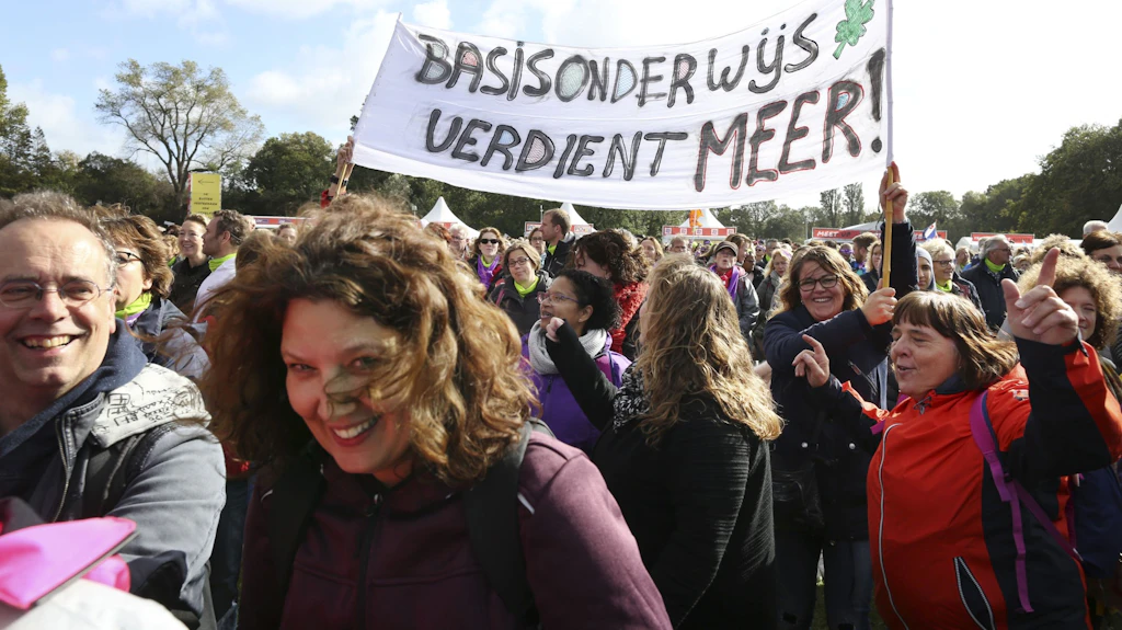 Afbeelding protest red de zorg