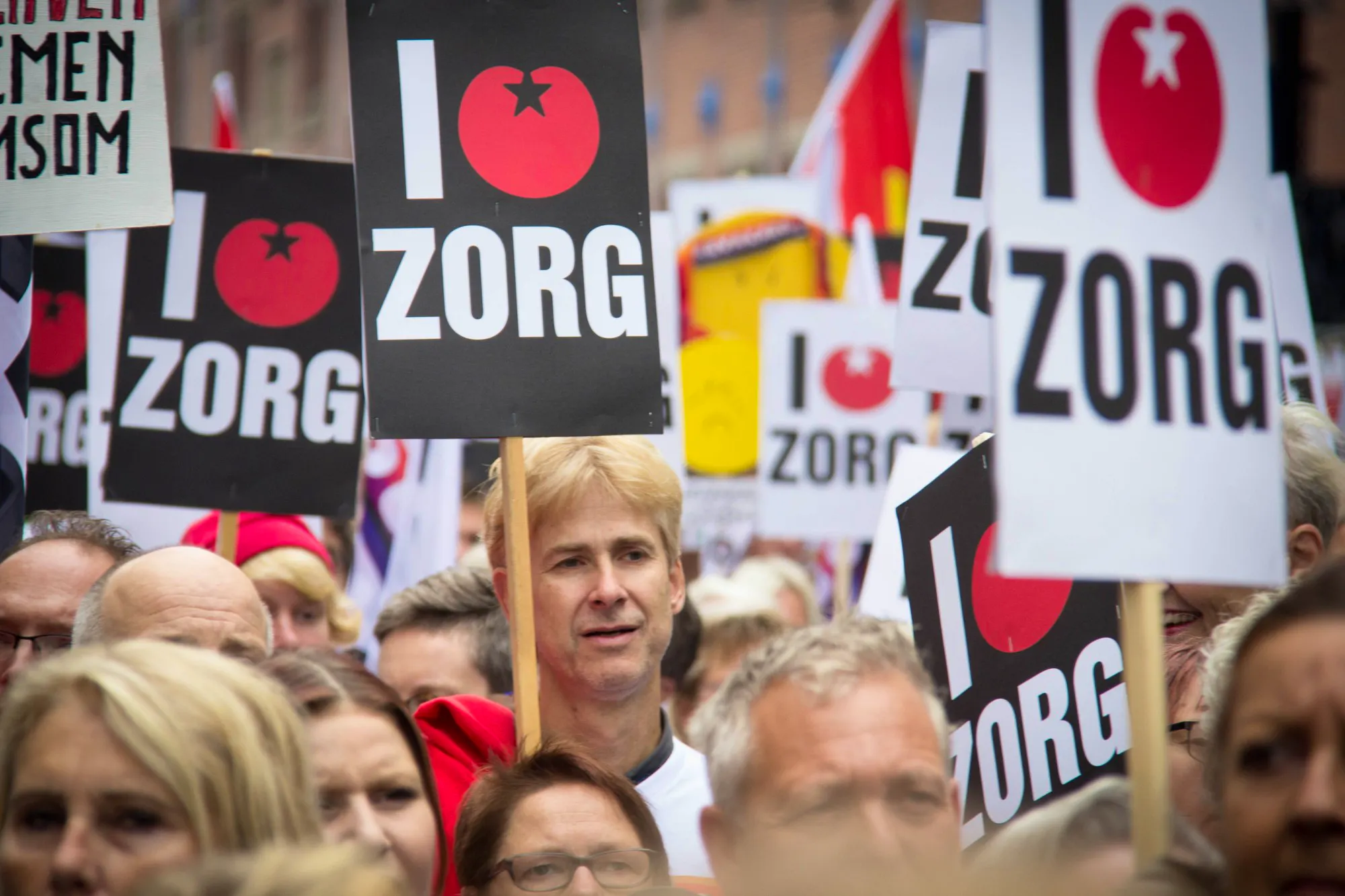 Afbeelding protest red de zorg