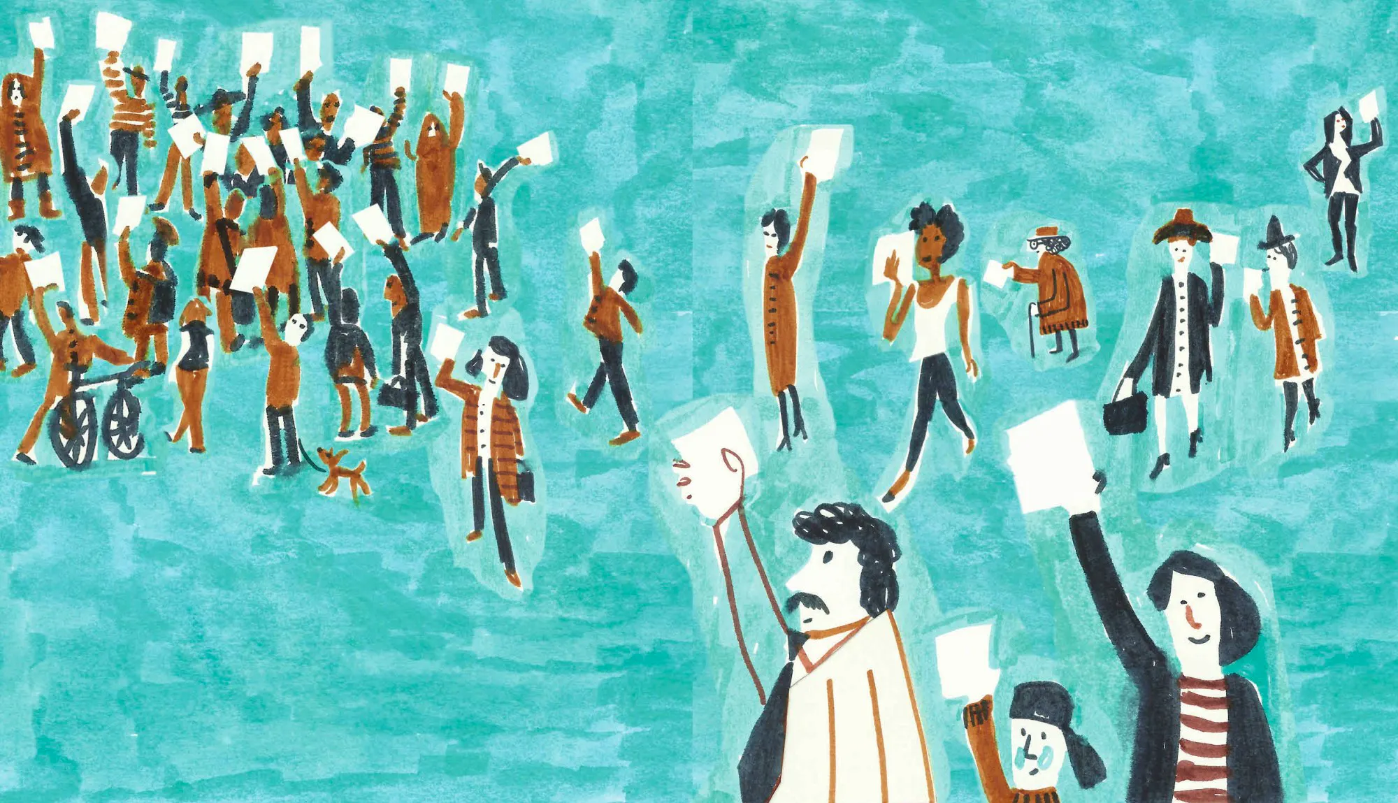 Afbeelding protest red de zorg