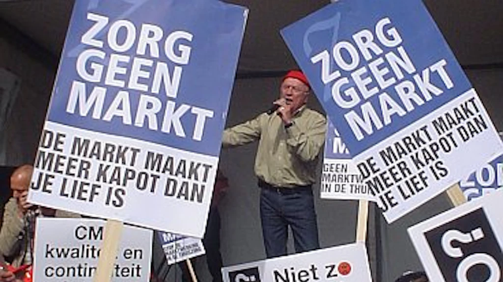 Afbeelding protest red de zorg
