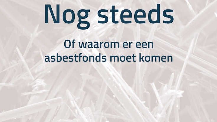 Hulp aan asbestslachtoffers schiet flink tekort