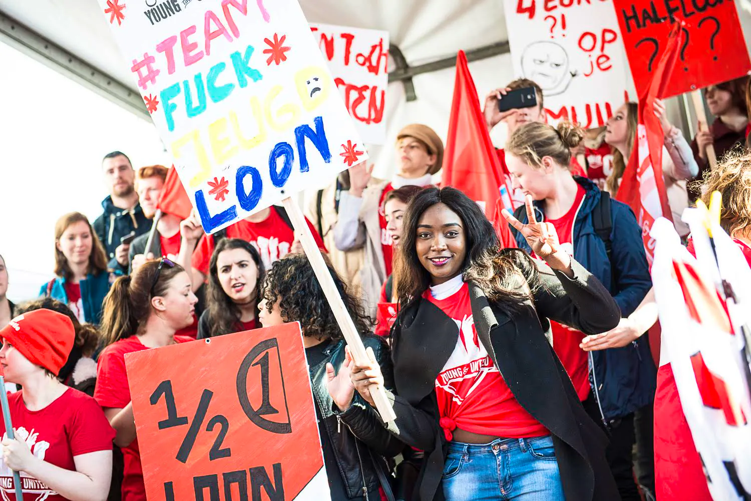 Afbeelding protest red de zorg