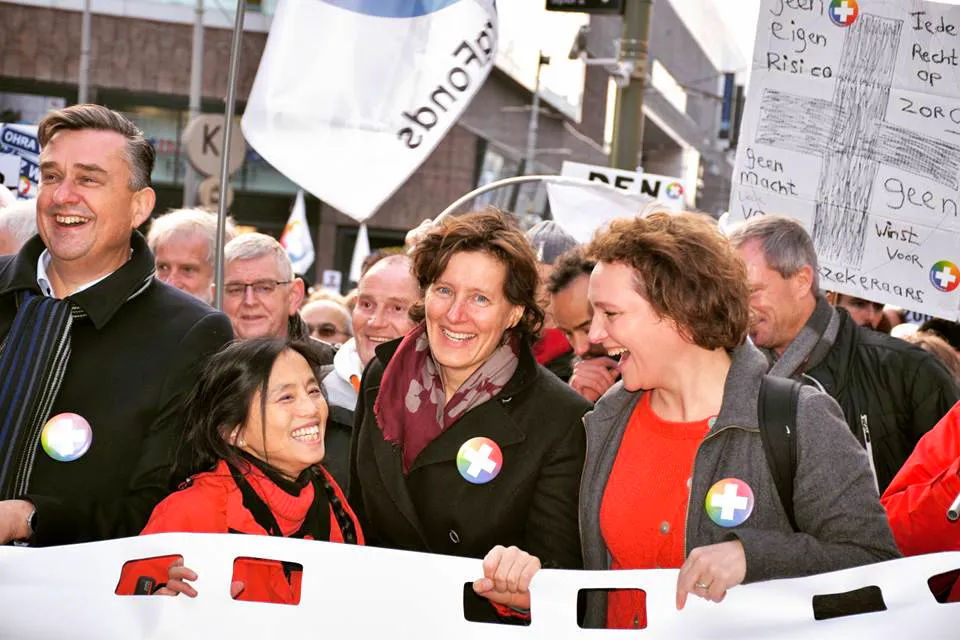 Afbeelding protest red de zorg