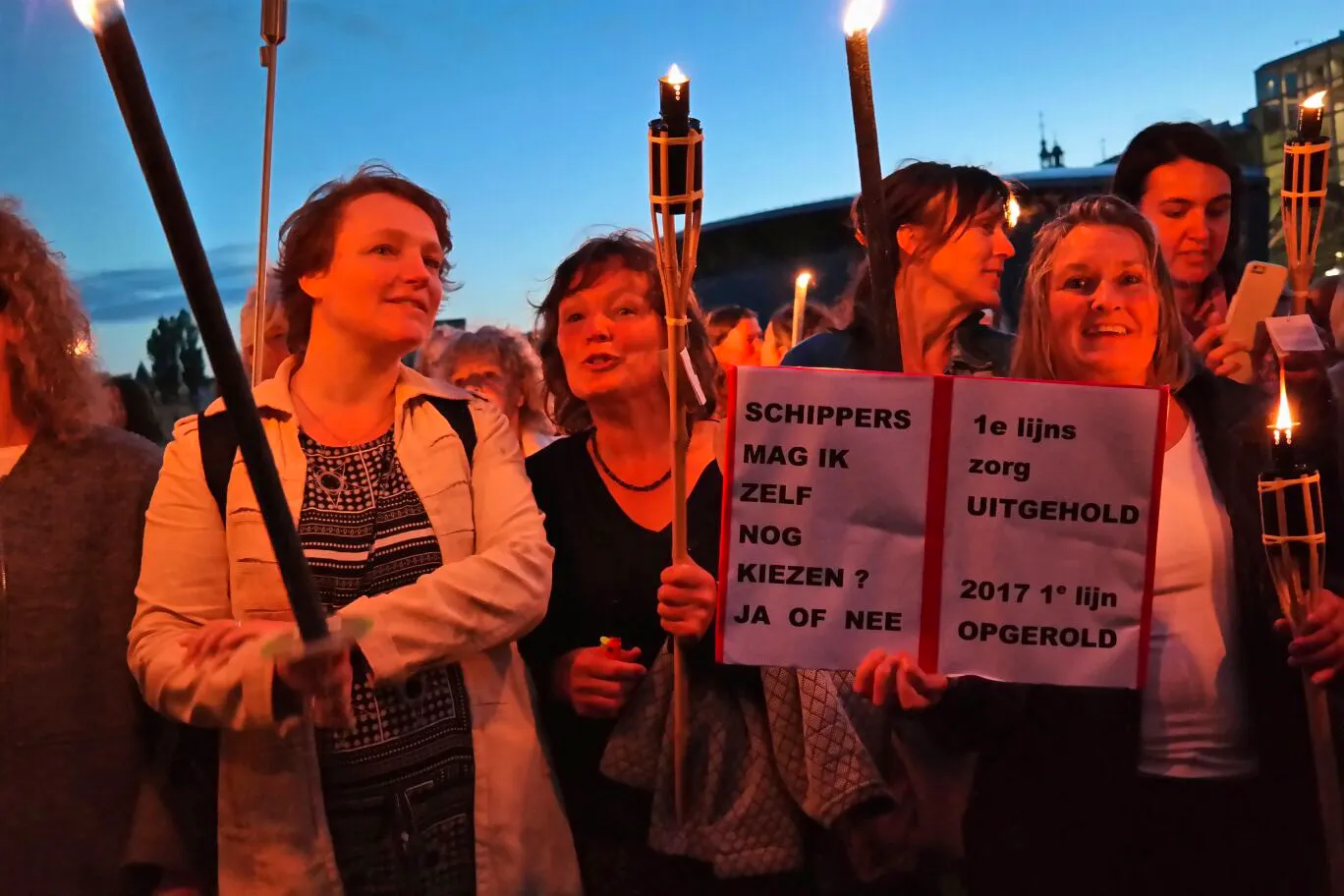 Afbeelding protest red de zorg