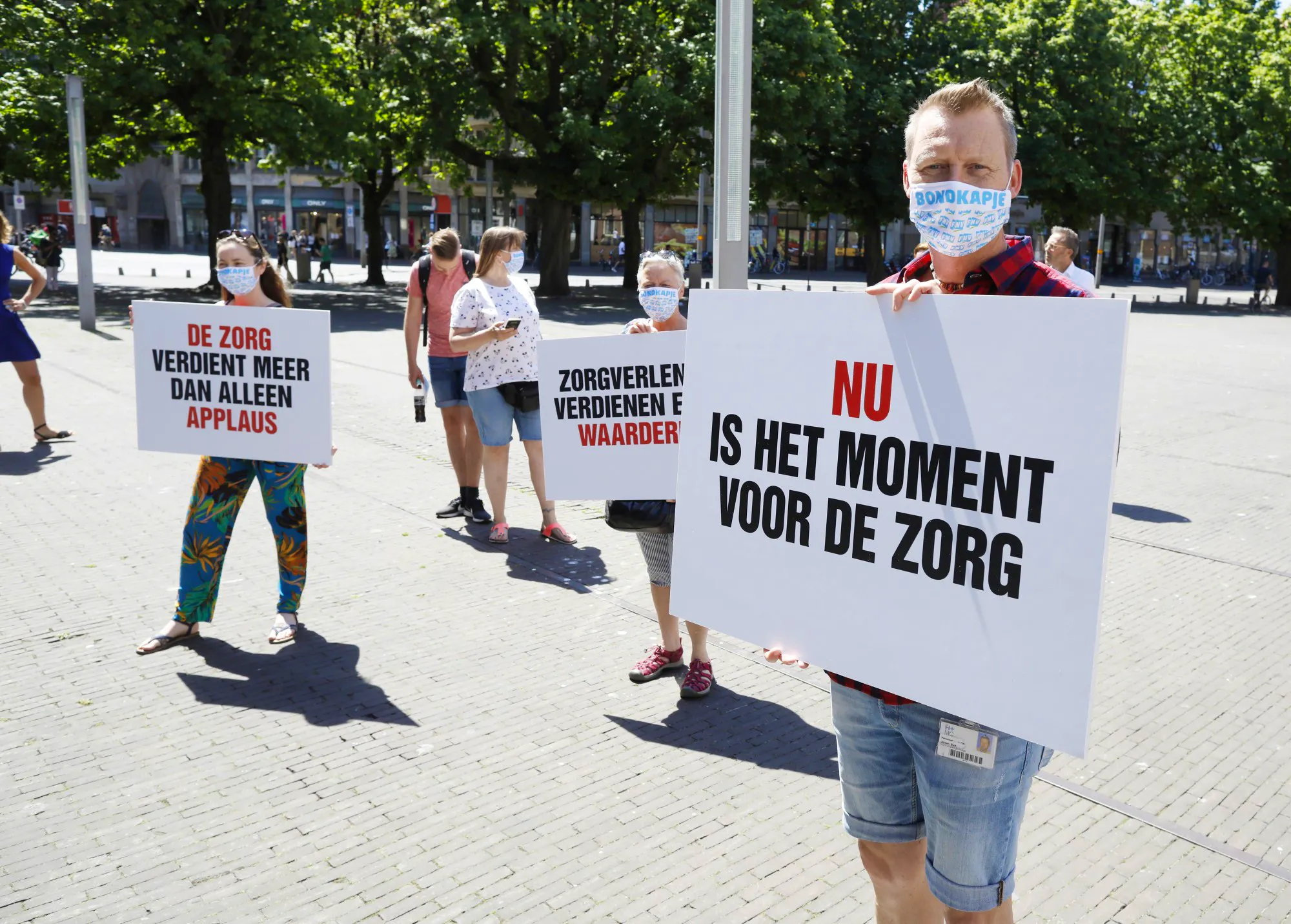 Afbeelding protest red de zorg