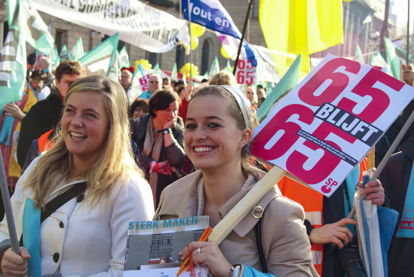 Afbeelding protest red de zorg