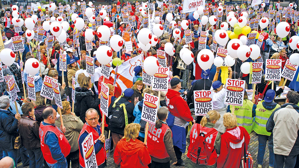 Afbeelding protest red de zorg