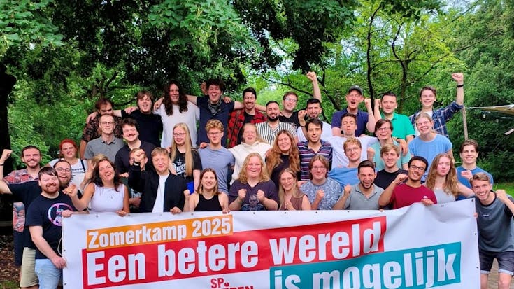 Legendarisch zomerkamp 2025 met lezingen, gezelligheid en actie