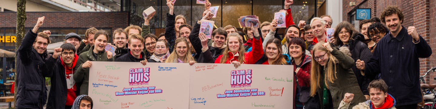 SP Jongeren opent aanval op leegstand: Claim je huis!
