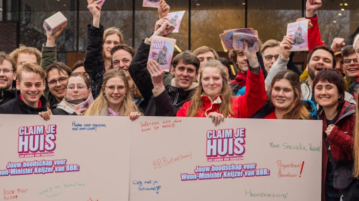 SP Jongeren opent aanval op leegstand: Claim je huis!