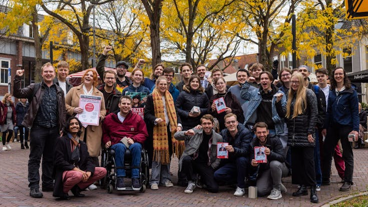 SP Jongeren in Amersfoort met gesprekken en motivatie voor supersociaal Nederland.