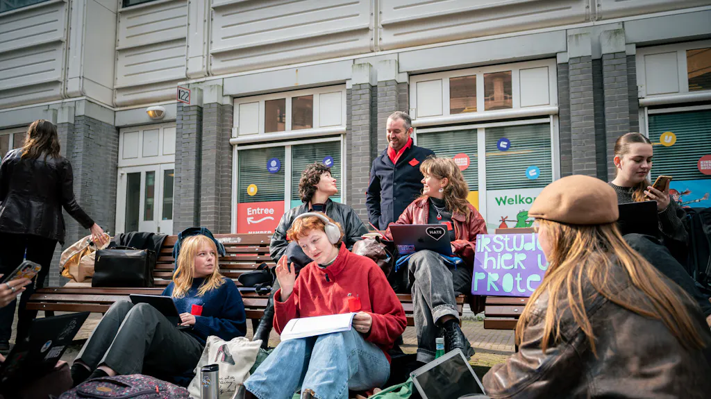 Afbeelding protest red de zorg
