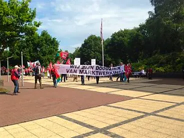 Afbeelding protest red de zorg