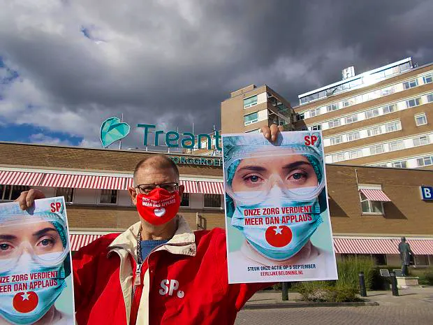 Afbeelding protest red de zorg