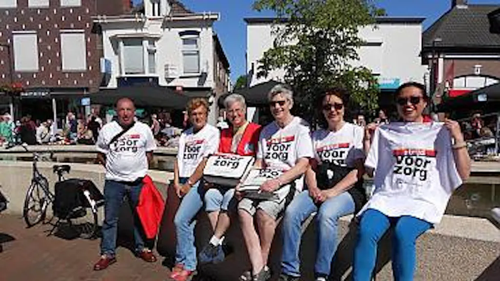 Afbeelding protest red de zorg