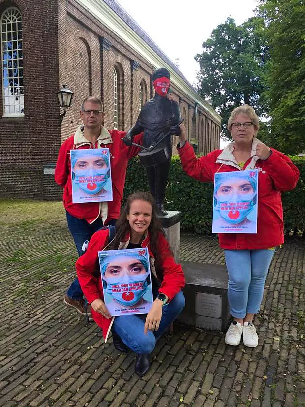 Afbeelding protest red de zorg