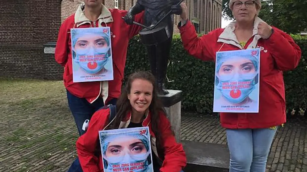 Afbeelding protest red de zorg