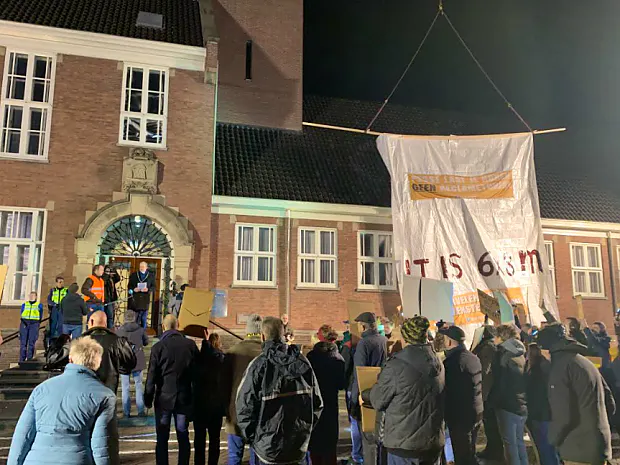 Afbeelding protest red de zorg