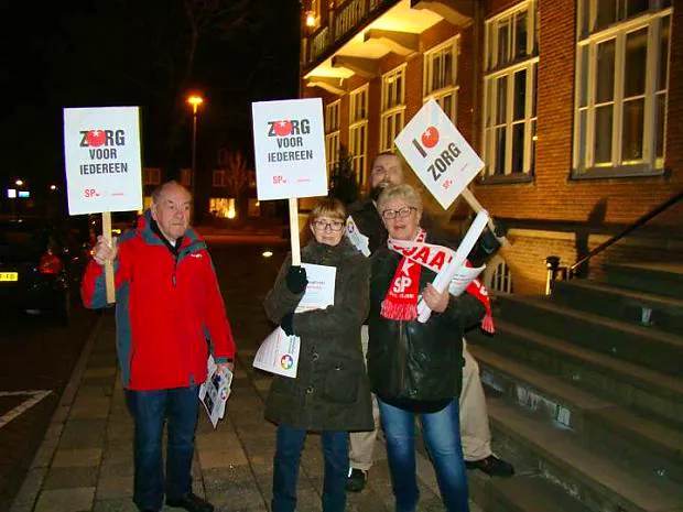 Afbeelding protest red de zorg