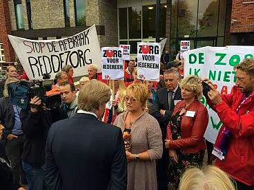 Afbeelding protest red de zorg