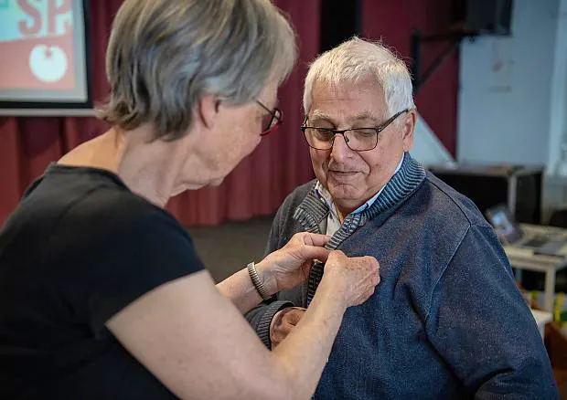 Foto: Zilveren tomaat voor Peter Lucassen