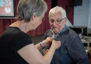 Foto: Zilveren tomaat voor Peter Lucassen