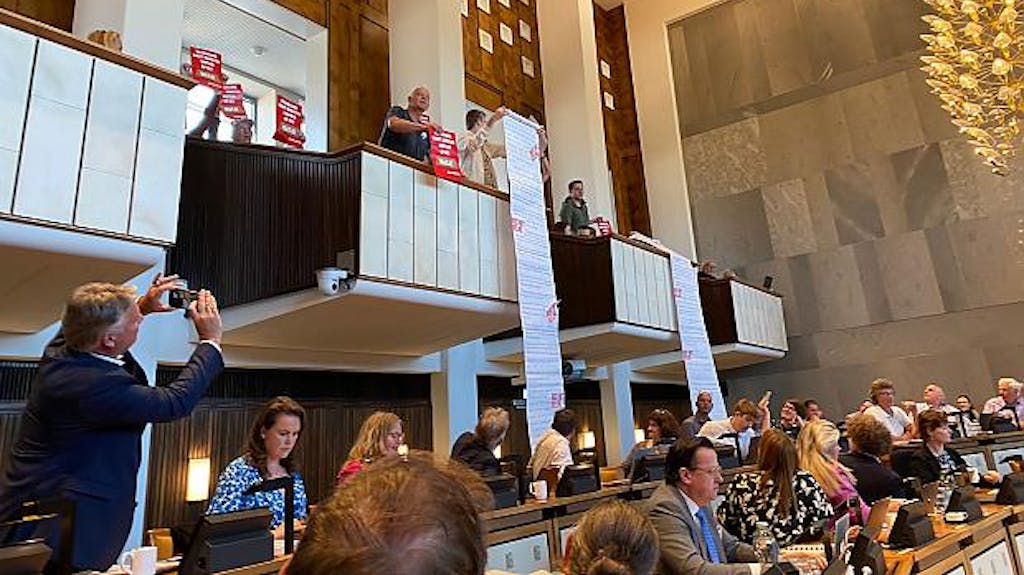 Afbeelding protest red de zorg