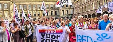 Afbeelding protest red de zorg