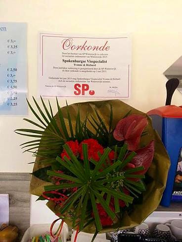 Spakenburgse Visspecialist Yvonne en Richard sociaalste ondernemer van Winterswijk