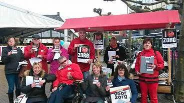Afbeelding protest red de zorg