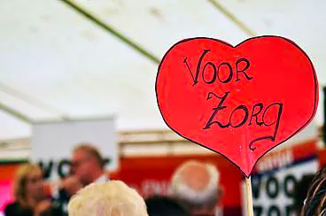 Afbeelding protest red de zorg