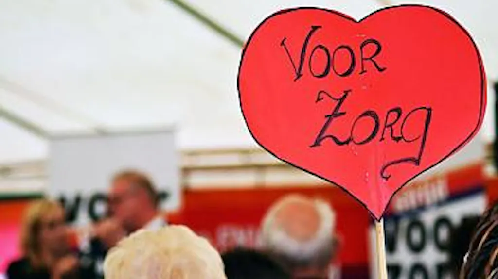 Afbeelding protest red de zorg
