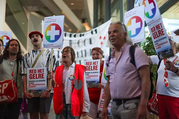 Afbeelding protest red de zorg